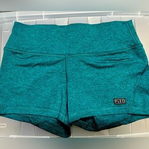FLEO Teal Spruce Apex Contour Shorts